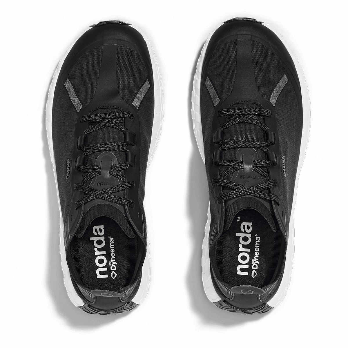 norda 001A — Black trail shoe — product view 3