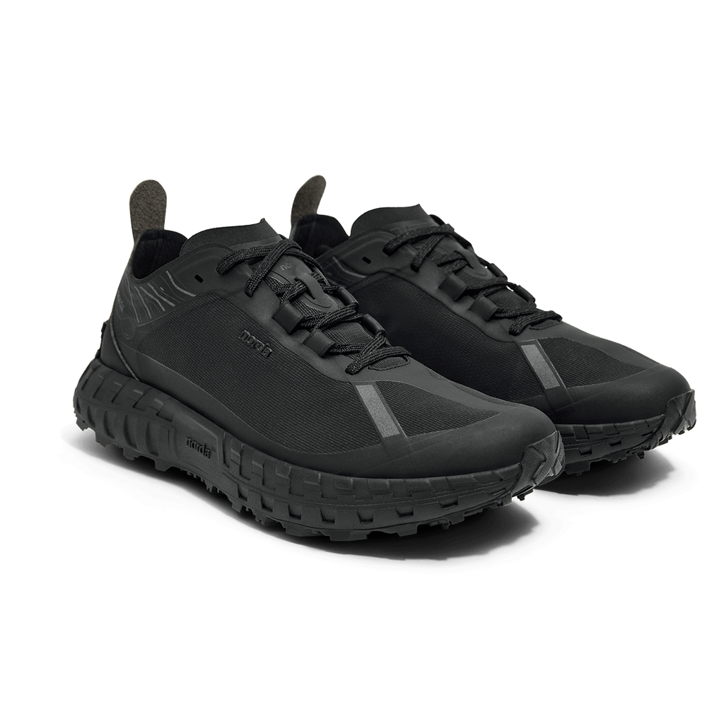 norda 001A — Stealth Black trail shoe — product view 5
