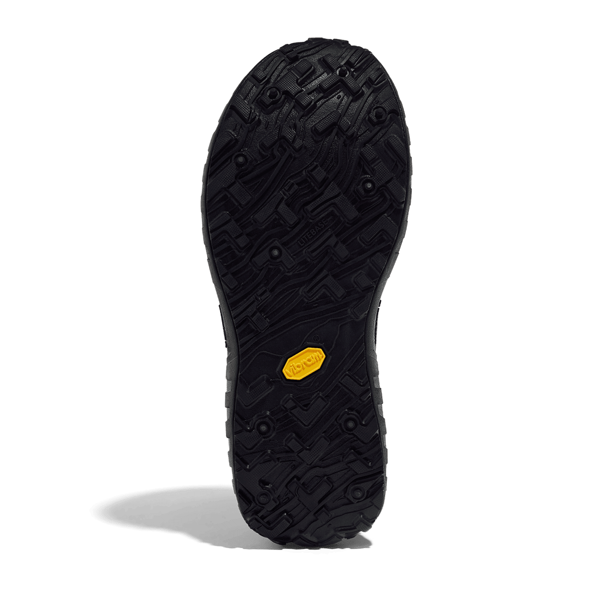 norda 003 — Pitch Black trail shoe — product view 2