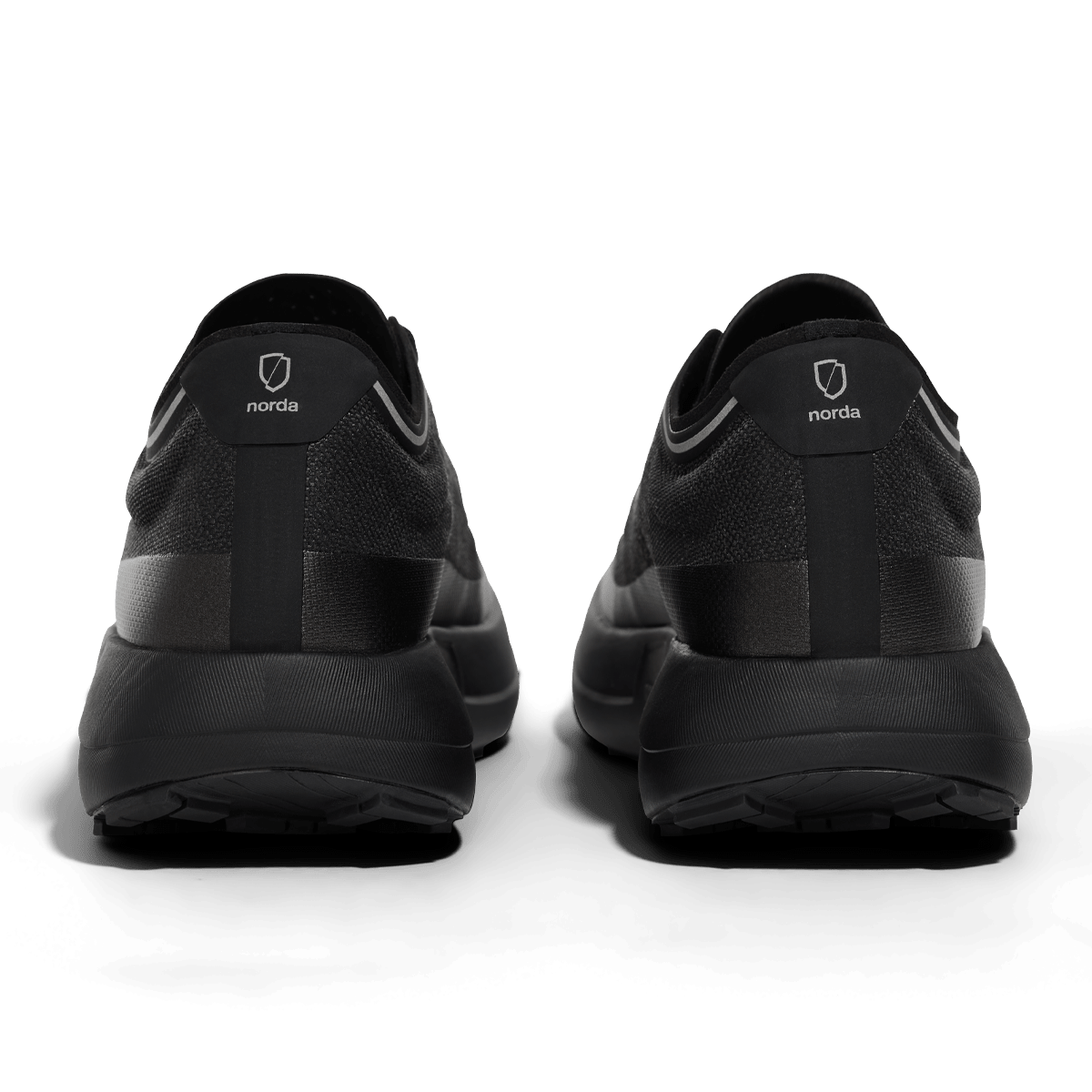norda 005 — Stealth Black trail shoe — product view 4