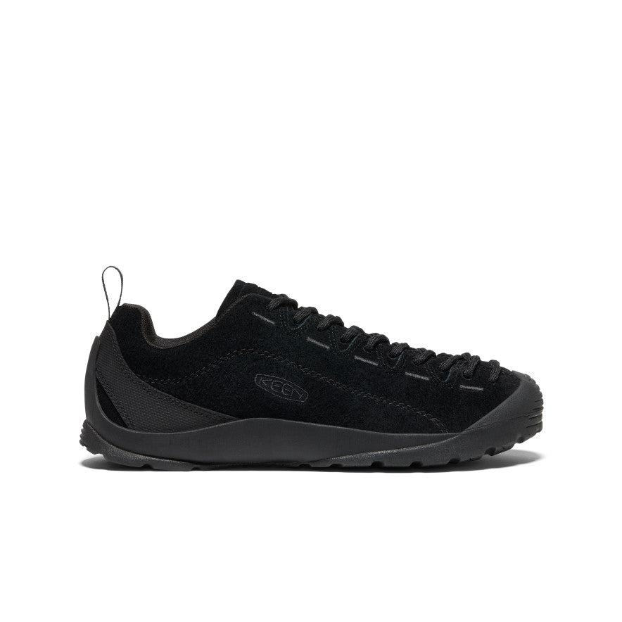 KEEN Jasper men's sneaker in Hairy Black/Black - product view 1