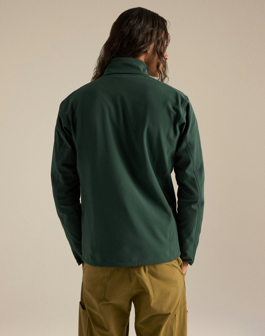 Gamma MX Jacket Men's, Dark Jade, back view