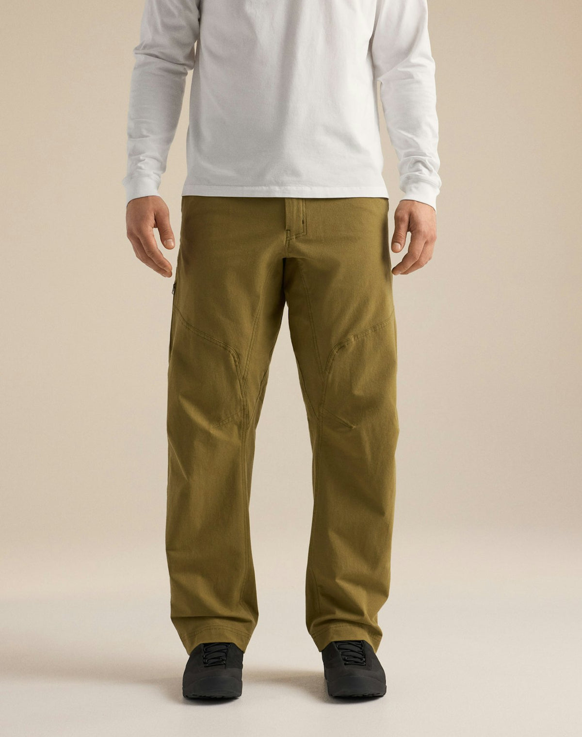 Cronin Cotton Pant Men's, Bracken, front view