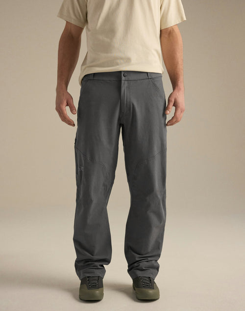 Cronin Cotton Pant Men's, Cloud, front view