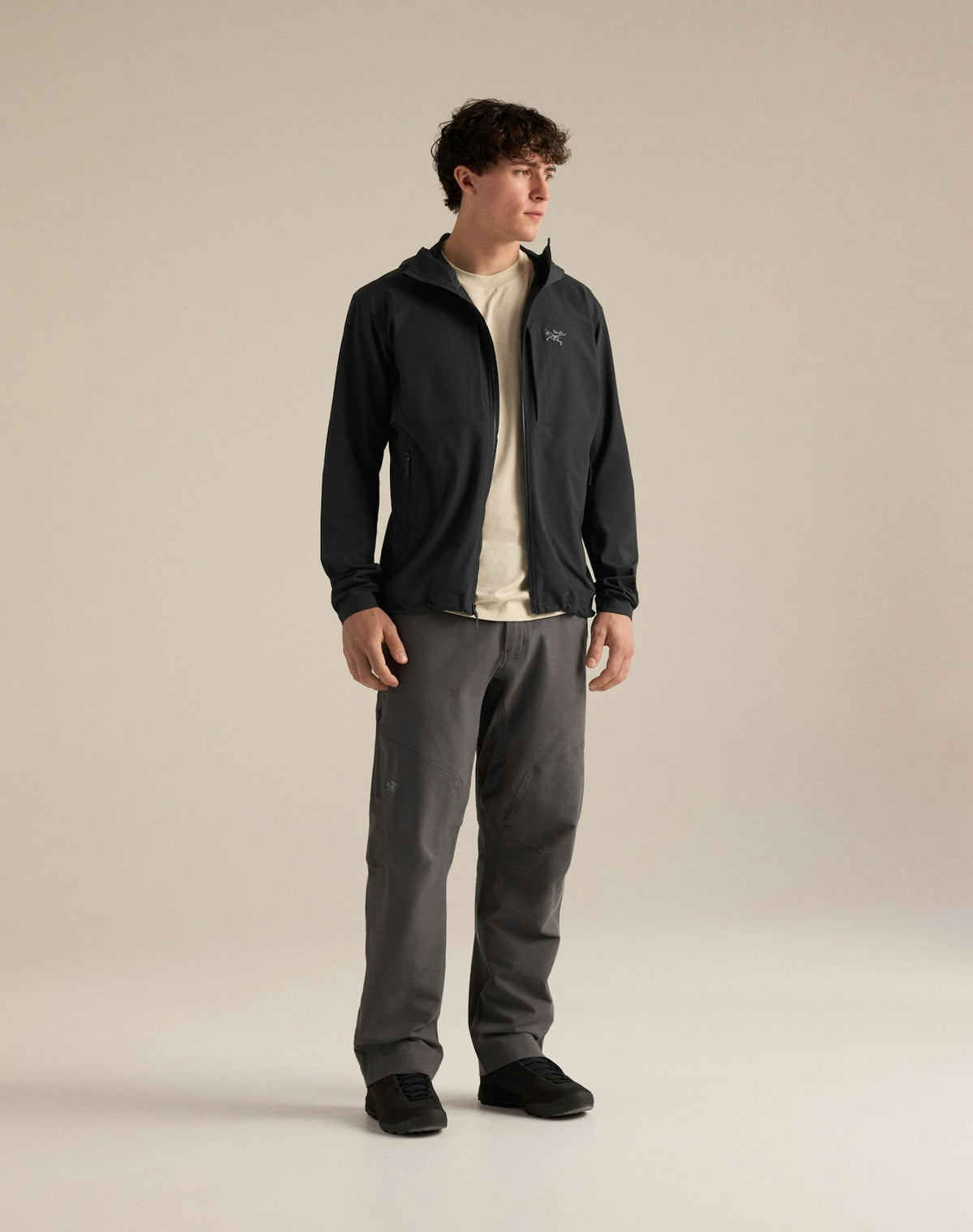 Gamma Hoody Men's, Black, hover