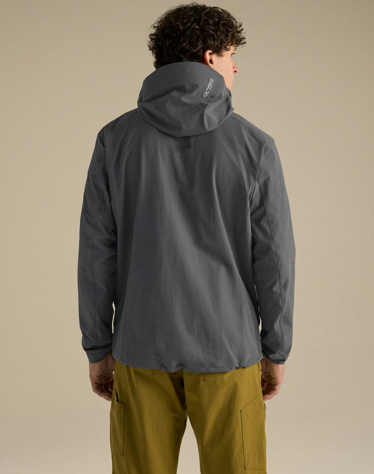 Gamma Hoody Men's, Cloud, back view