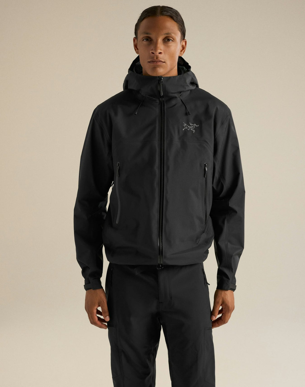 Beta SL Jacket Men's, Black, front view