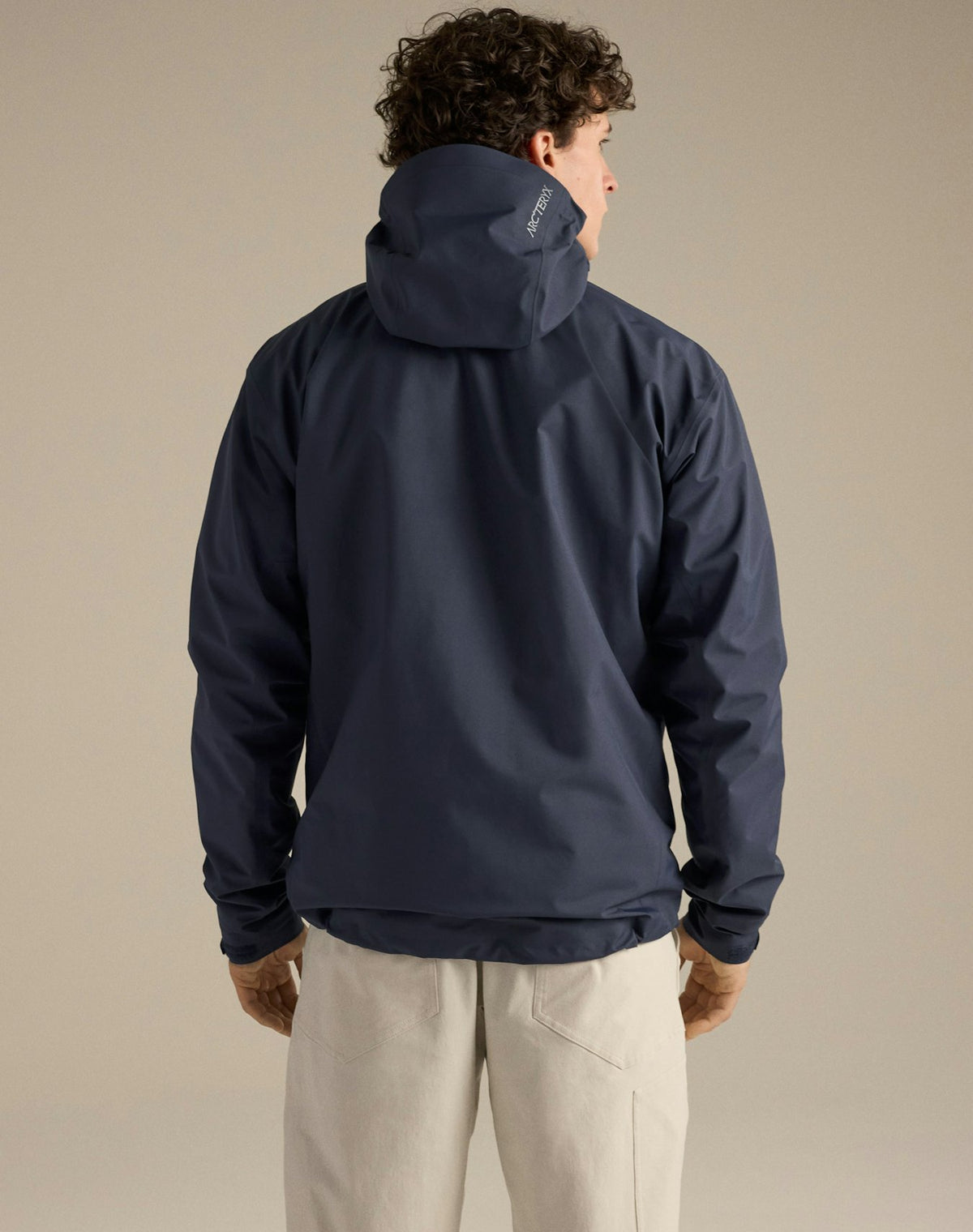 Beta Jacket Men's, Black Sapphire, back view