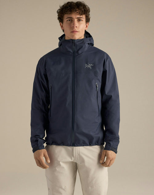 Beta Jacket Men's, Black Sapphire, front view