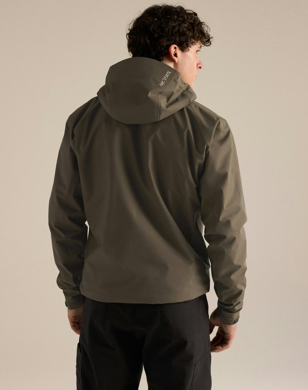 Beta Jacket Men's, Mongoose, back view