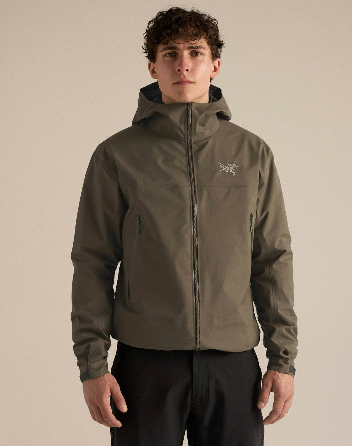 Beta Jacket Men's, Mongoose, front view