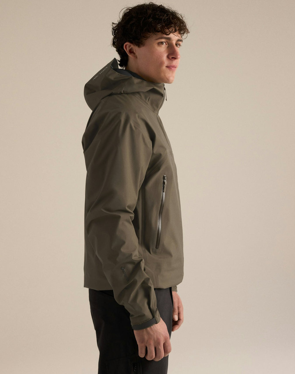 Beta Jacket Men's, Mongoose, side view