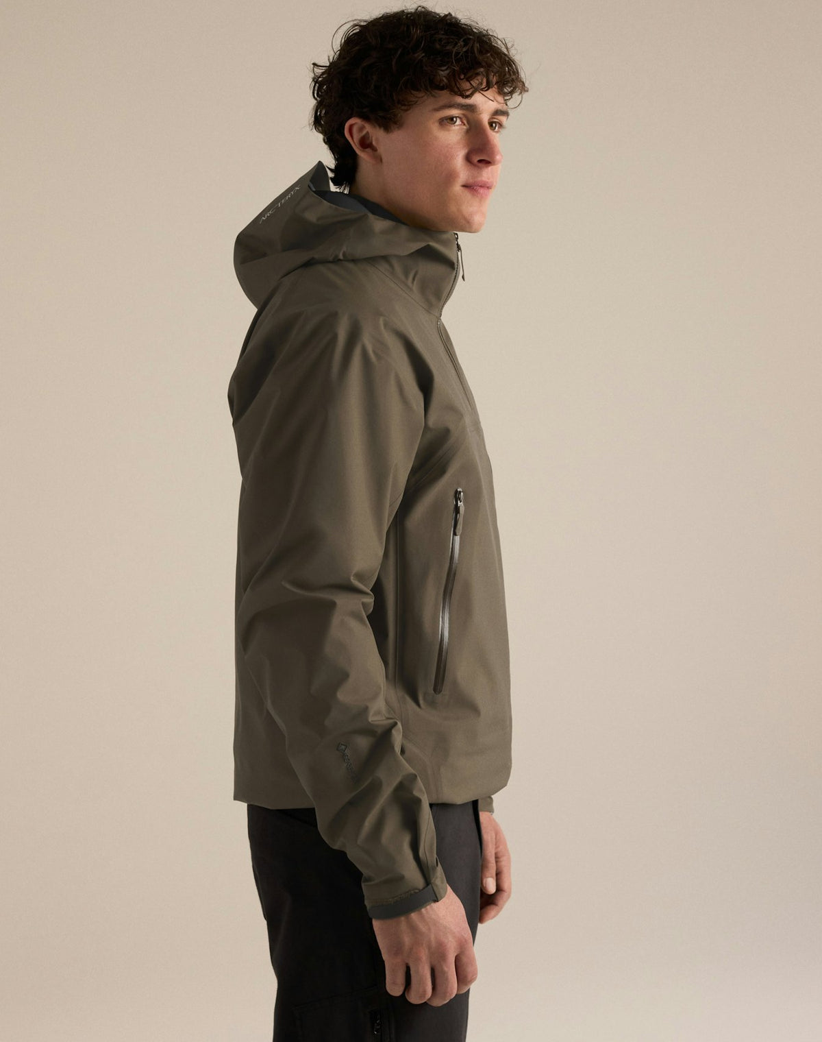 Beta Jacket Men's, Mongoose, side view