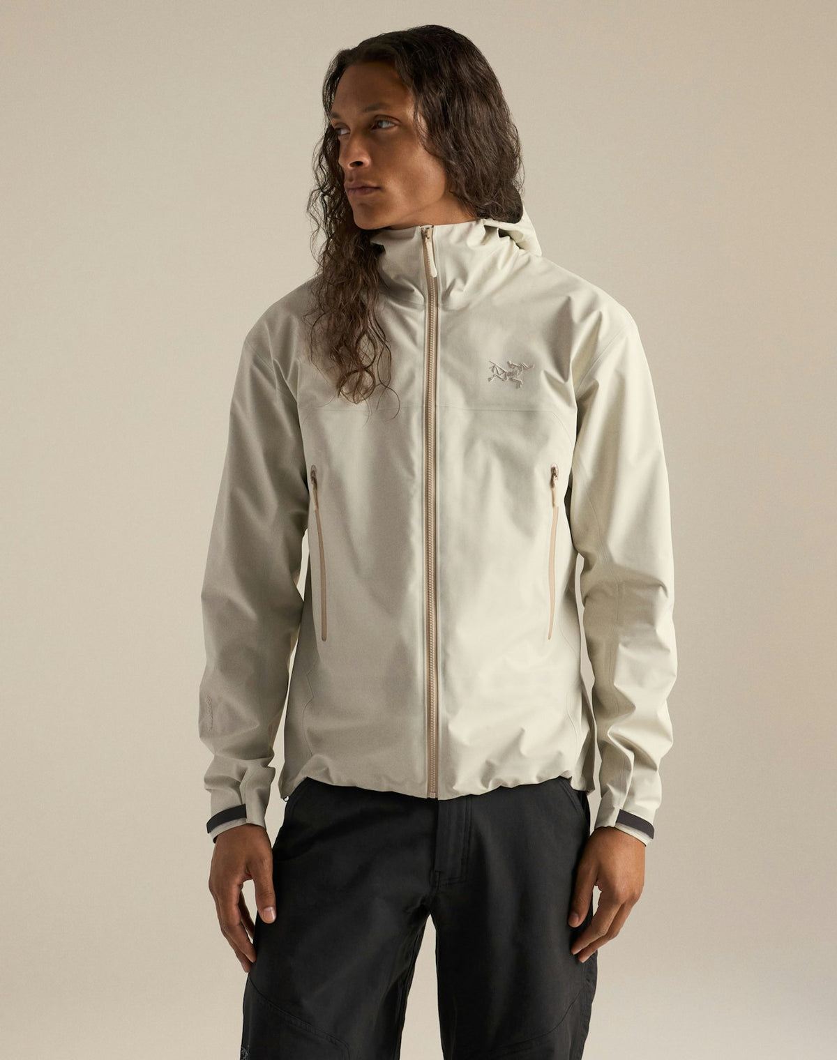 Beta Jacket Men's, Sea Salt, front view
