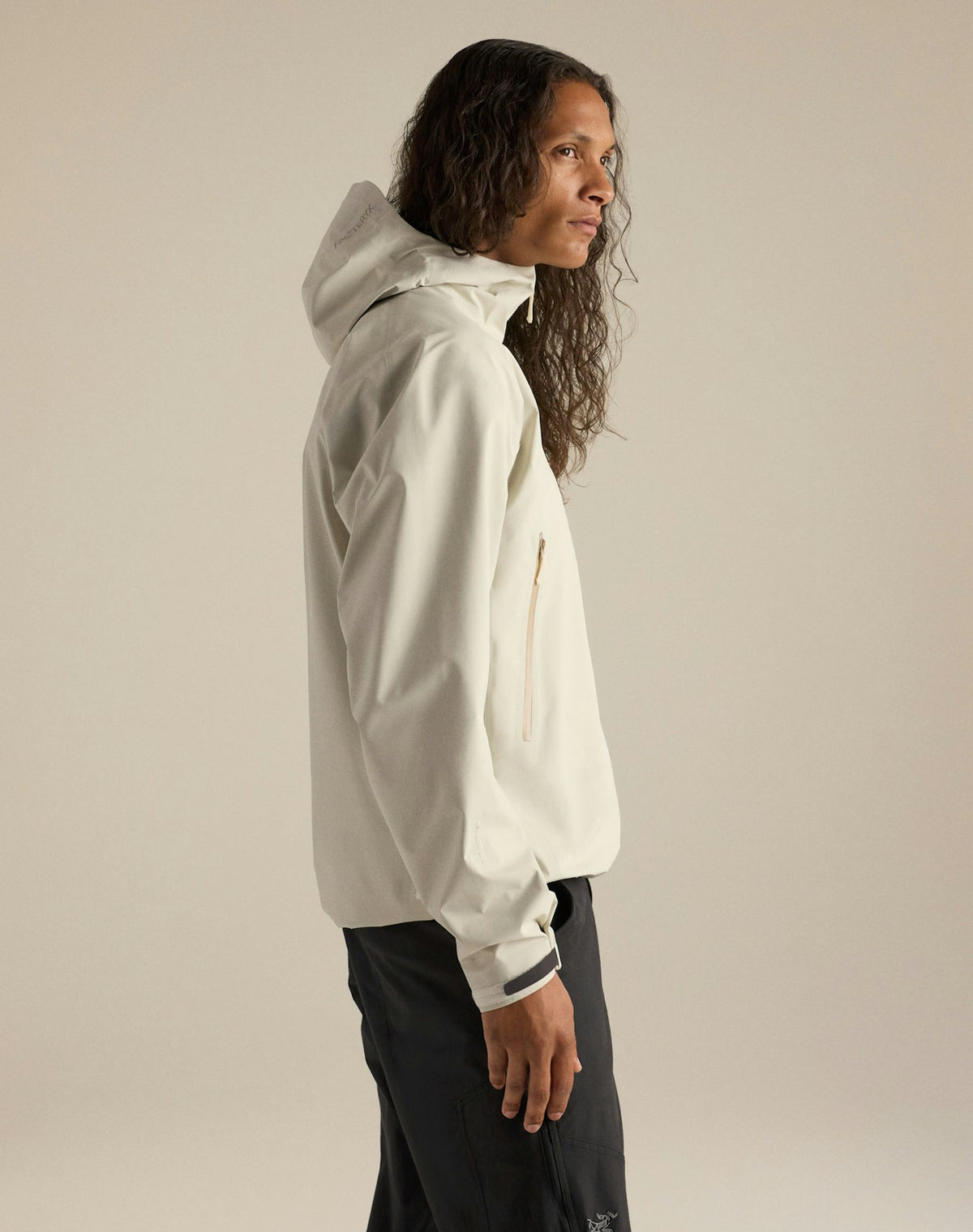 Beta Jacket Men's, Sea Salt, side view