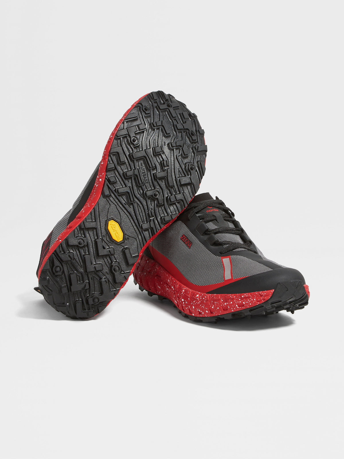 ZEGNA × norda 001 — Black / Red — product view 2