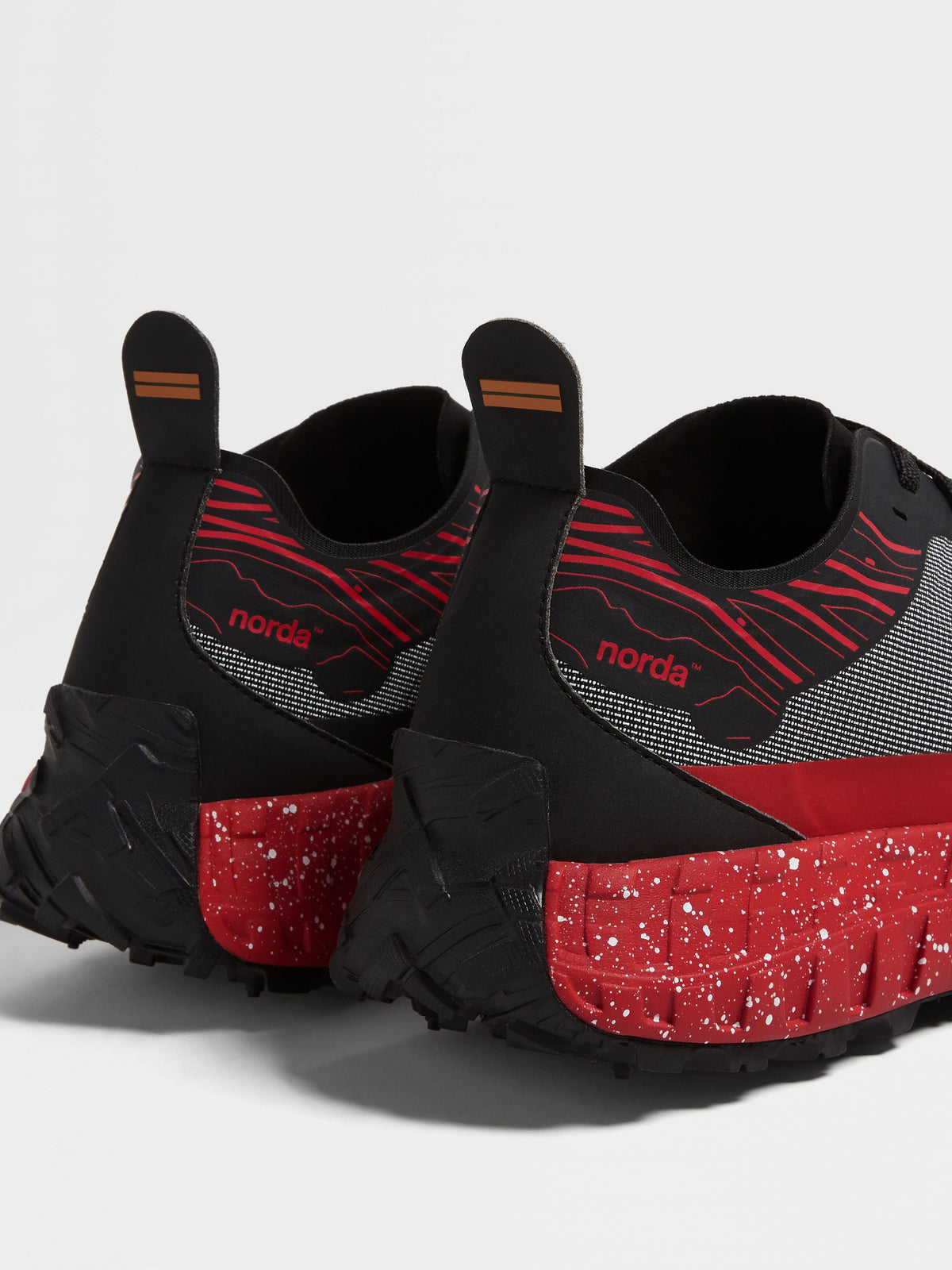 ZEGNA × norda 001 — Black / Red — product view 4