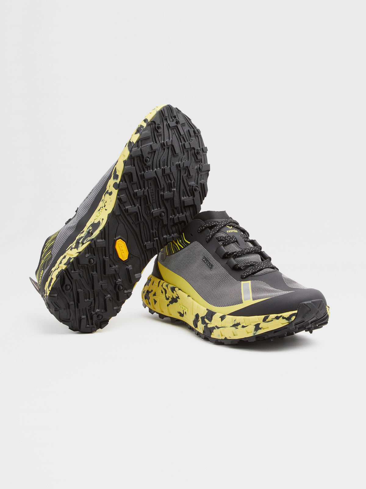 ZEGNA × norda 001 — Black / Yellow — product view 2