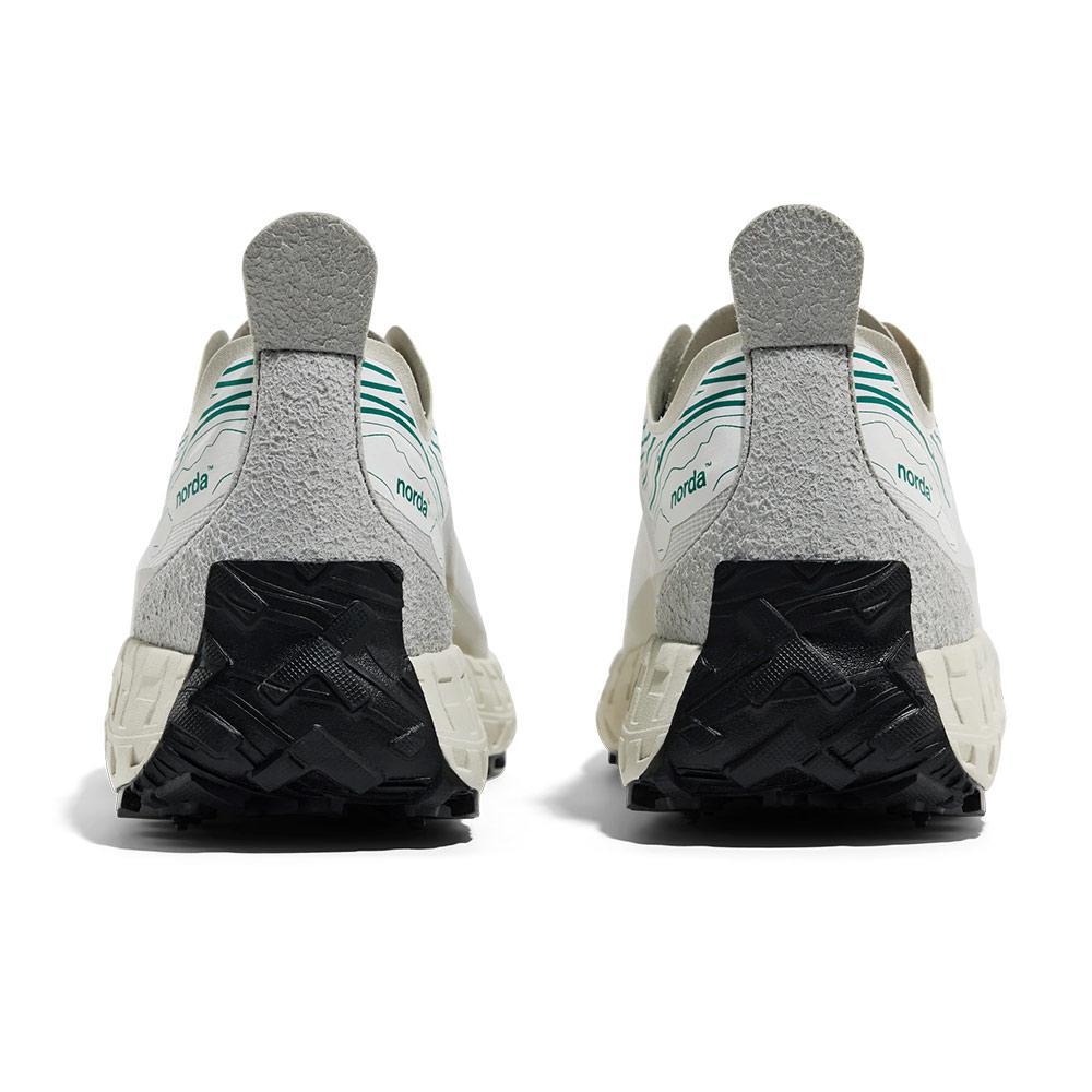 norda 001 Retro — White / Forest — product view 3