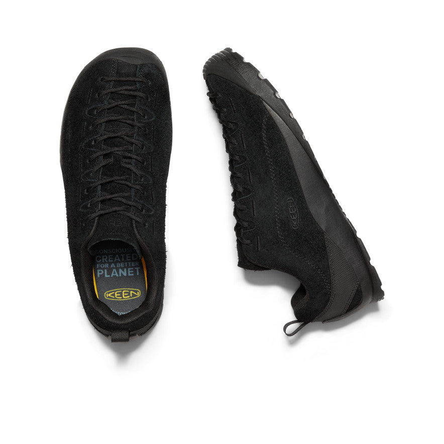 KEEN Jasper men's sneaker in Hairy Black/Black - product view 4